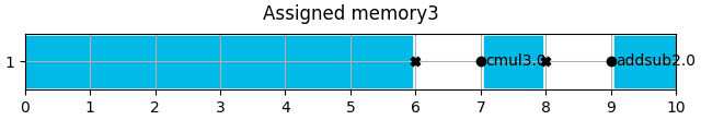 Assigned memory3